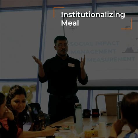 Institutionalizing MEAL – 4th Wheel