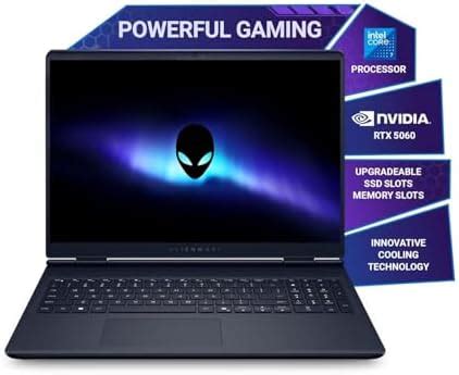 Alienware 16 Aurora, Intel Core 7-240H, NVIDIA RTX 5060-8GB GDDR7, 16GB ...