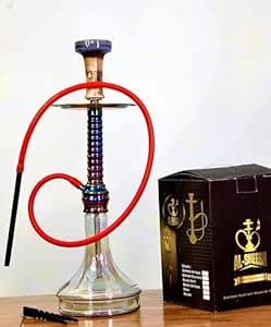 AL-Sheesh King Designer Heavy Base Russian Hookah (22" Inches) Round ...