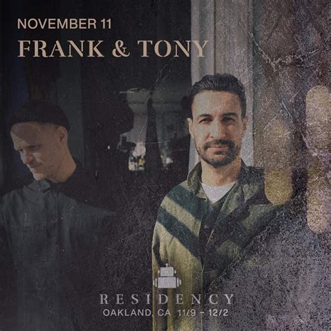 Robot Heart Residency - Frank & Tony ALL NIGHT LONG at TBA - The Seed Barn, Oakland, San ...