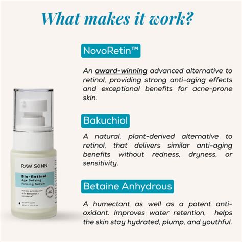 Bio-Retinol Age Defying Firming Serum – RAW SKINN