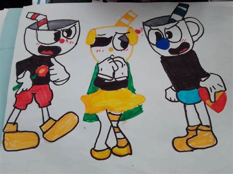 Mikahead x cuphead x mugman by mikalimikaheadYT on DeviantArt