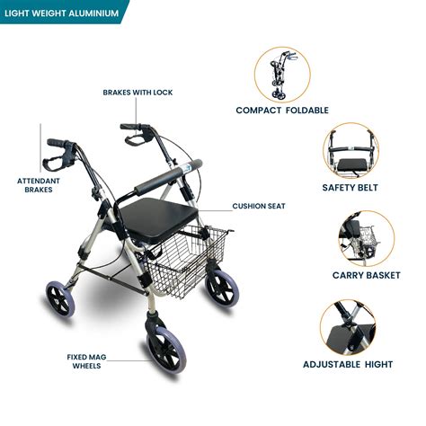 Buy Arrex Mr50 Rollators Online at Medura Healthcare