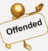 Image result for offended