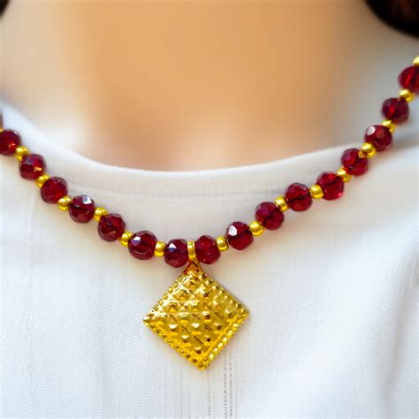 (GML) BUBBLE SQUARE DESIGN (WGT: 0.200 GM APPROX) KDM GOLD LOCKET 1 PI ...
