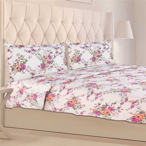 Comfortable King Size Pure Cotton Bed Sheets - Haus & Kinder – haus ...