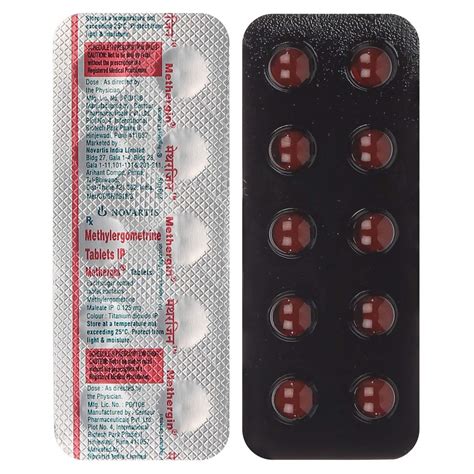 Methergin Tablet 的图像结果