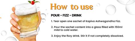 Kapiva Ashwagandha Effervescent Fizz Powder| Easy-to-Consume ...