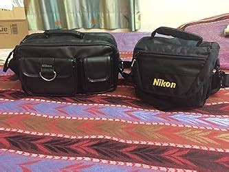 Nikon DSLR Shoulder Camera Bag- Black : Amazon.in: Electronics