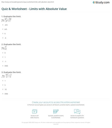 Image result for Limits Absolute Value with Fraction Math