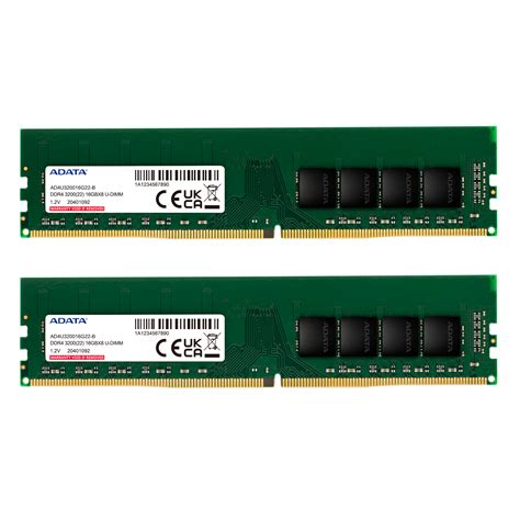 ADATA Premier 16GB DDR4 3200MHz CL22 UDIMM Desktop Memory - tpstech.in