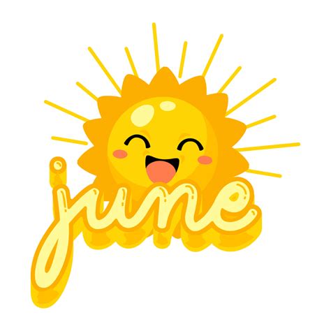 Free June Vector Clipart (PNG, SVG) to Edit Online
