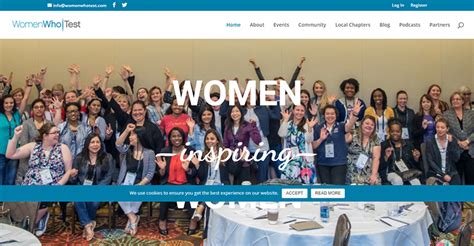 Website designs for software testers - Women Who Test - Hih7 Webtech ...