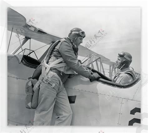二战飞行员图片素材-编号10648687-图行天下