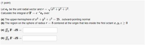 Image result for Radial Unit Vector Equation