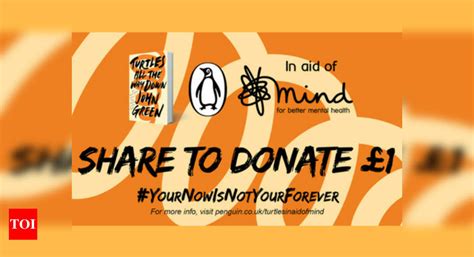 John Green starts a fundraising campaign for mental health - Times of India