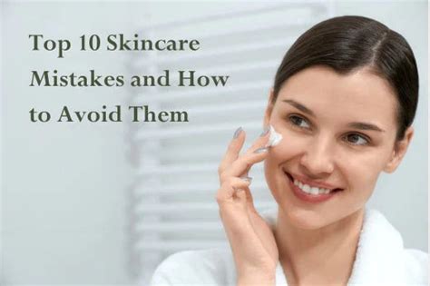 Top 10 Skincare Mistakes and How to Avoid Them – DULAE COSMETICS ...