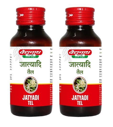 Buy Baidyanath Asli Ayurved Jatyadi Tel 50ml (Pack OF 2) | Ayurvedic ...