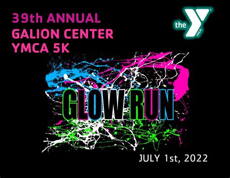 Galion YMCA 5k Glow Run & Fun Run in Galion, OH - Details, Registration ...