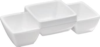 Srithai Superware. CTD6419-2.5 Triple Square Bowl