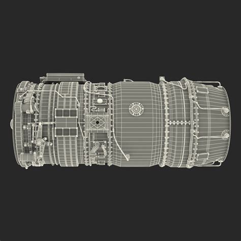 3D model Turbojet Engine | 3D Molier International