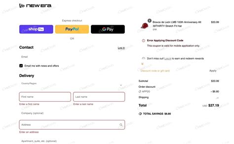 New Era Promo Code & Coupon - 45% OFF - March 2026