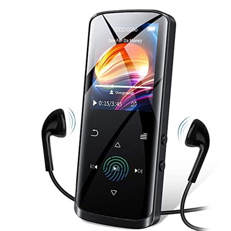 RUIZU D50 8GB MP3 Player, Bluetooth 5.0, HiFi Lossless Sound Portable ...