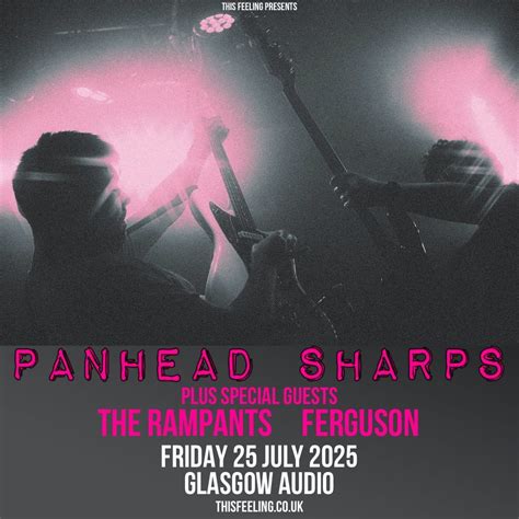 Panhead Sharps - Glasgow, Audio Glasgow, 25 July 2025 | AllEvents