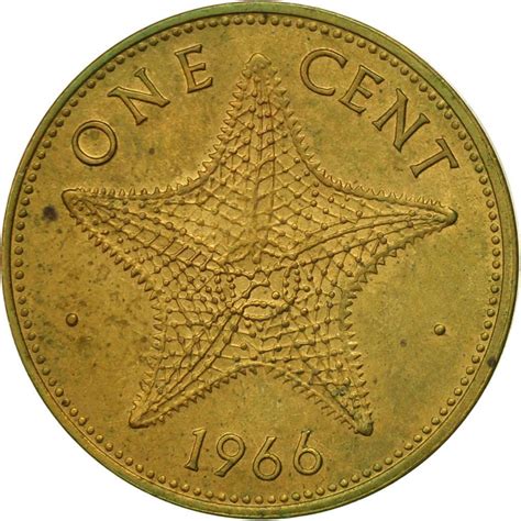 One Cent 1966, Coin from Bahamas - Online Coin Club