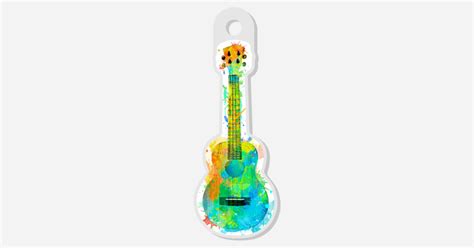Ukulele Color Keychain by JJ Milare | Keychains | Sticker Mule India
