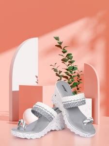 Zapatoz Women Grey Wedges - Buy Zapatoz Women Grey Wedges Online at ...