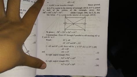 O is any point in the interior of triangle ABC. Prove that, AB + BC ...