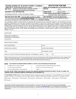 Fillable Online cooling tower cleaning service Bids, RFP & Government ...