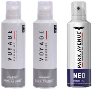 PARK AVENUE New 2 Voyage & 1 Neo Deodorant Spray - For Men - Price in ...
