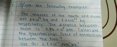 solve the following example - Brainly.in