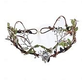 Floral Medieval Renaissance Headpiece Headband Ren Faire Headbands ...