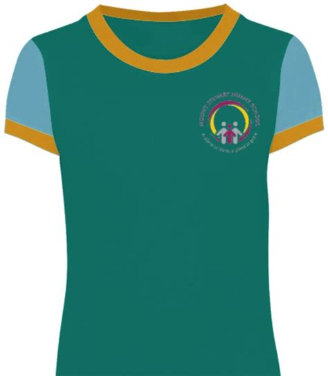 Mount-Stewart-Infant-School-Logo Girls Round Neck T-shirt India