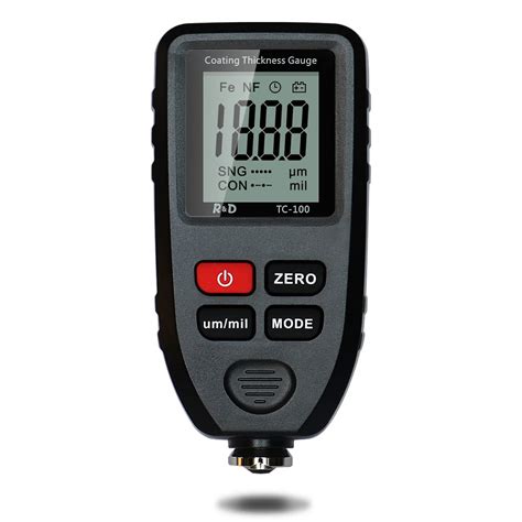 R&D TC100 Car Coating Thickness Gauge for Used Car Buyers - Paint Mil ...