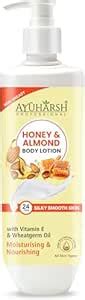 Buy Ayuharsh Honey Almond Body Lotion for Deep Nourishing, All Day ...