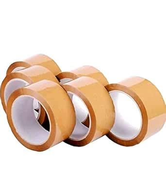 Cello Tape Packing Tape 2 Inch 55Mtr Brown Pack of 6 or 12 (1 Inch ...
