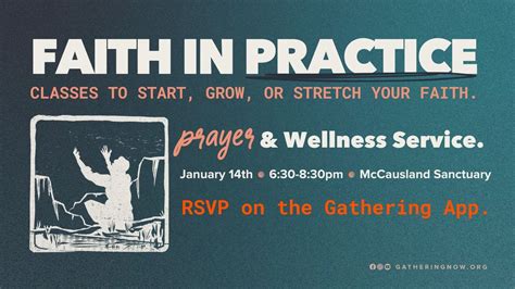 Faith in Practice: Prayer & Wellness, The Gathering: Mccausland ...