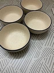 Buy Pure Source India Ceramic Dotted Serving Bowl (White, 110ml) - 4 ...