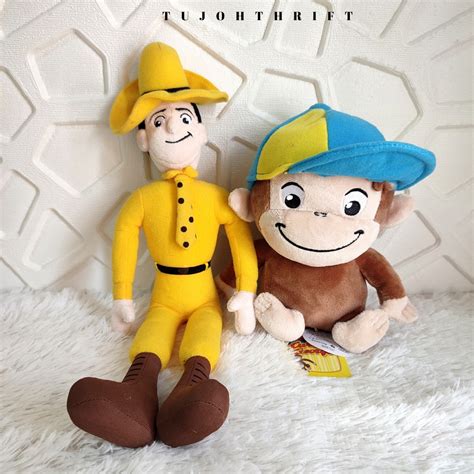 Combo The Yellow Hat Man Sun Arrow Rare & Curious George Plush, Babies ...