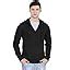 Buy FLEXIMAA Men's Cotton Black Color Full Zipper Regular Sweatshirt ...