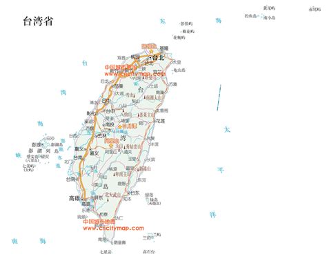 台湾地图_台湾地图全图_台湾地图全图高清版
