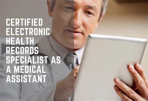 Certified Electronic Health Record Specialist [EHR] | Med Assisting
