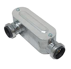 Southwire E-LR-075 3/4" Push Install Type EMT LR Conduit Body, Gray ...