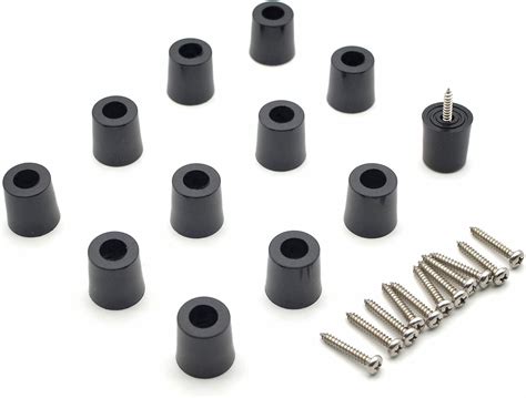 Amazon.com: 12 Pcs Extra Tall Rubber Cutting Board Feet 3/4" W x 25/32 ...