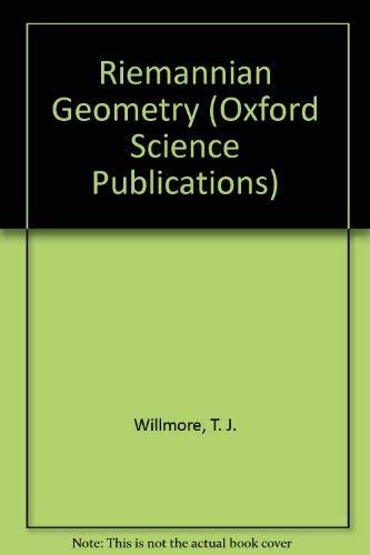 Buy Riemannian Geometry (Oxford Science Publications) Book Online at ...