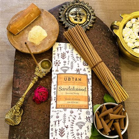 Sandalwood Incense Sticks - 100 Sticks – Rejuvenating UBTAN